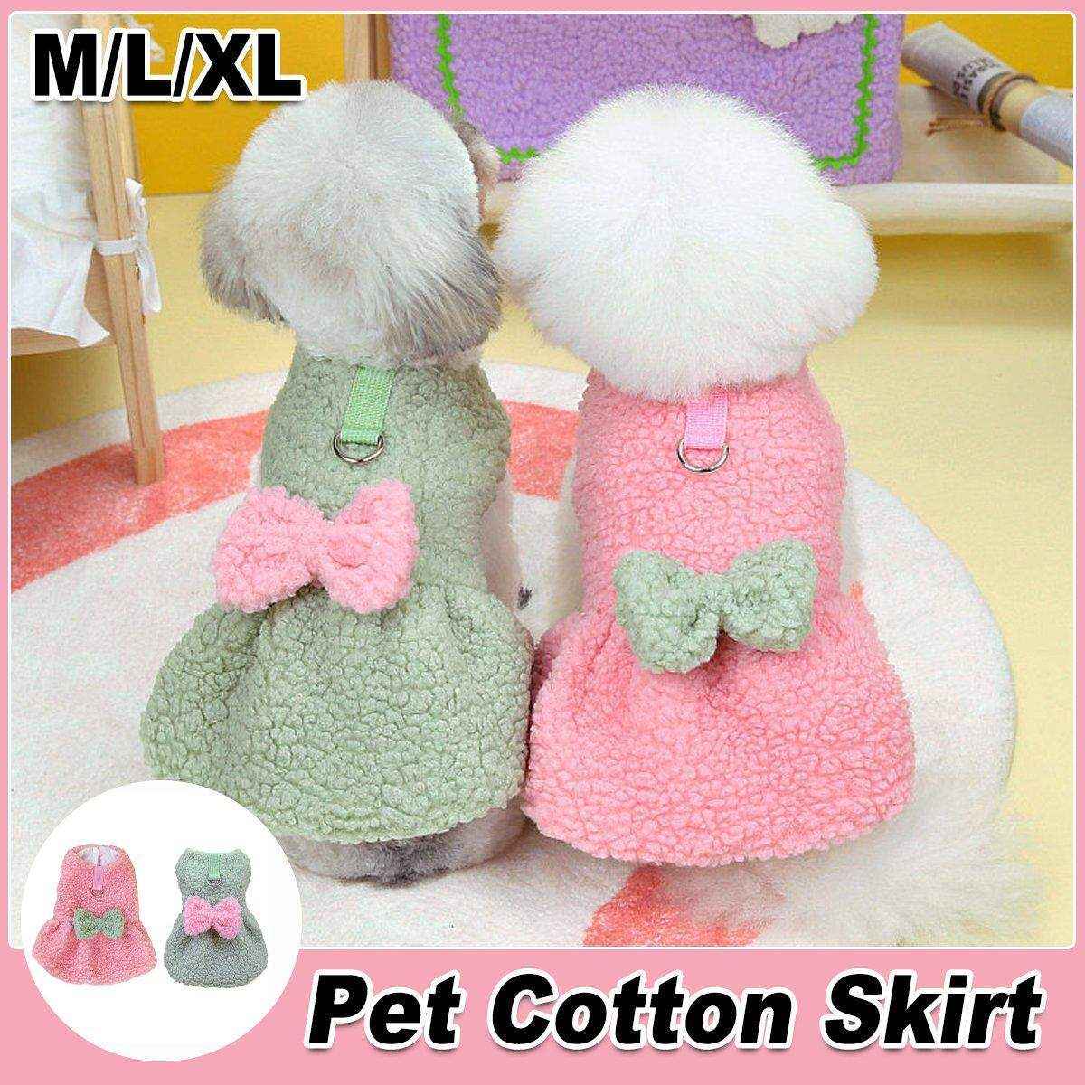 Pet Skirt Dog Cat Clothes with Bow Decoration - Image 2