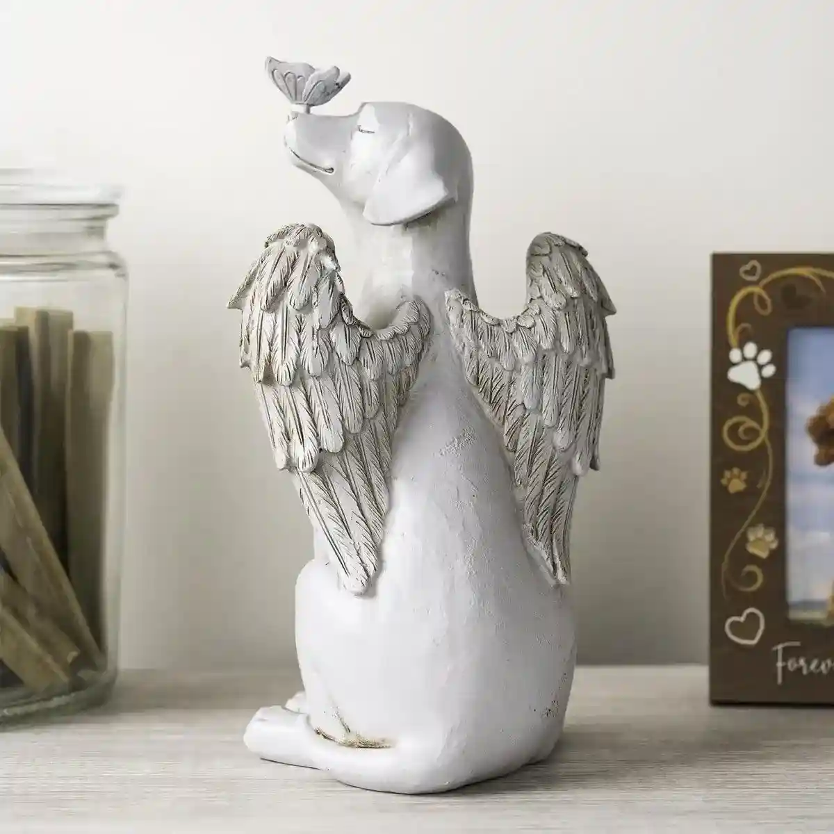 Creative Angel Dog Resin Ornaments Pet Souvenirs Angel Wings - Image 7