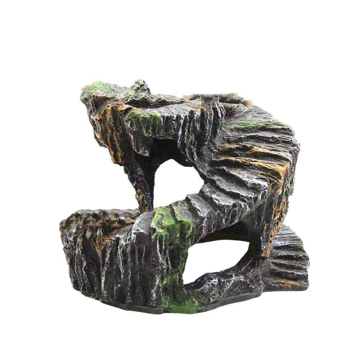 Creative Spiral Turtle Platform Aquarium Turtle Goldfish Escape Resin Crafts Ornaments - Image 5
