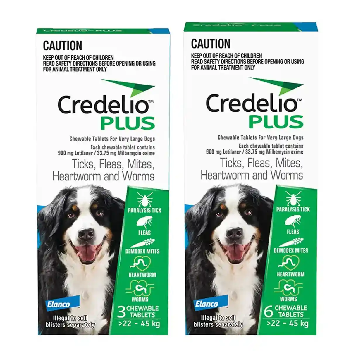 Credelio Plus Chewable Tablets For Extra Large Dogs 22.1-45kg - Image 3