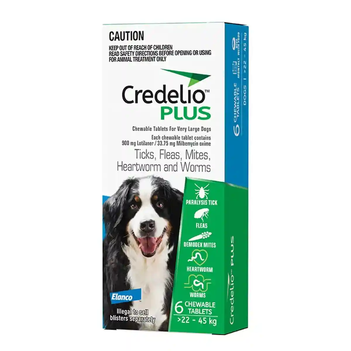 Credelio Plus Chewable Tablets For Extra Large Dogs 22.1-45kg - Image 6