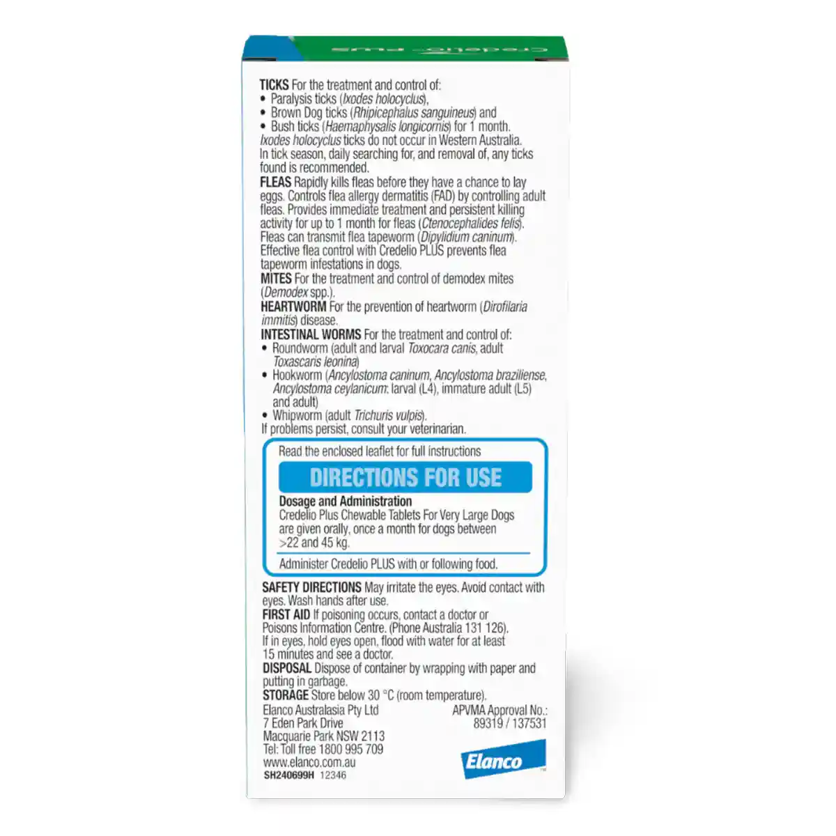 Credelio Plus Chewable Tablets For Extra Large Dogs 22.1-45kg - Image 8