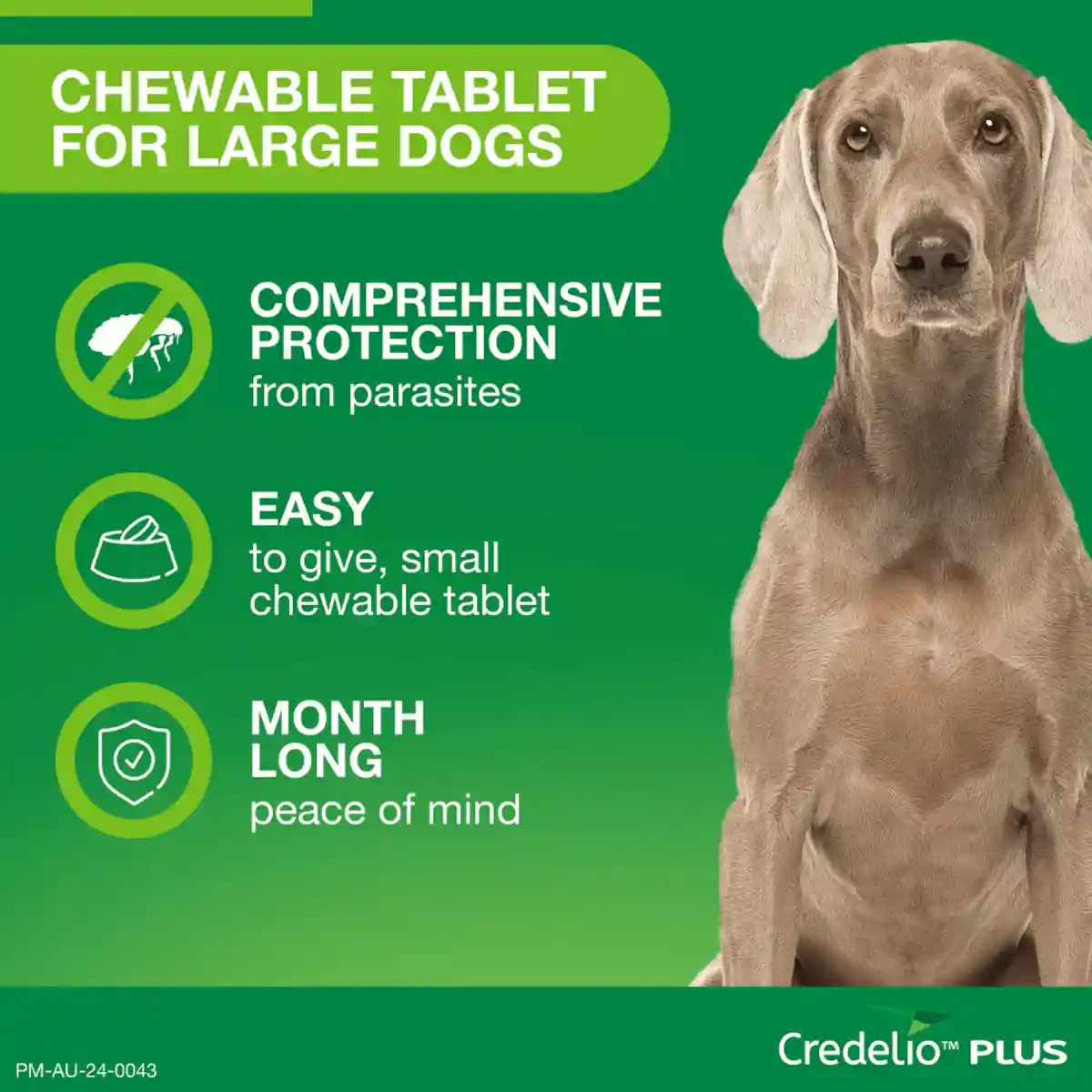 Credelio Plus Chewable Tablets For Large Dogs 11.1-22kg - Image 9