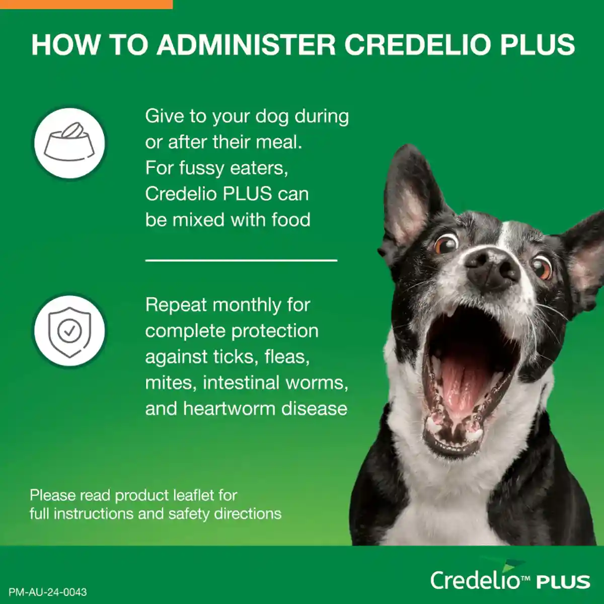 Credelio Plus Chewable Tablets For Medium Dogs 5.6-11kg - Image 12