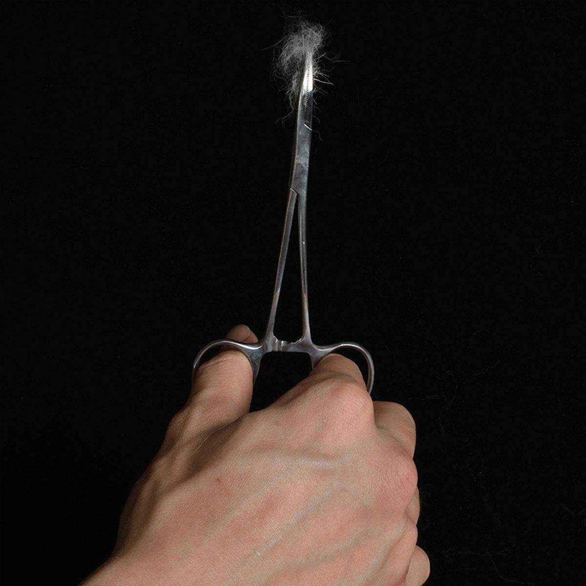 Curved Locking Pet Grooming Hemostat Tweezer - Image 11