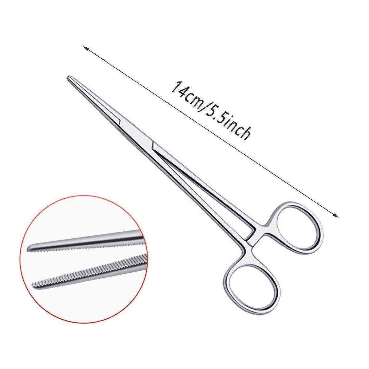 Curved Locking Pet Grooming Hemostat Tweezer - Image 4