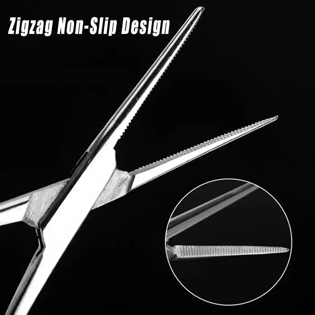 Curved Locking Pet Grooming Hemostat Tweezer - Image 9
