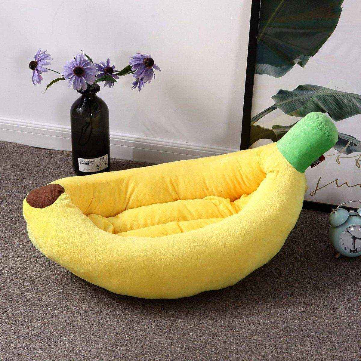 Cute Banana Shape Pet Bed Winter Warm Dog Cat Kennel - Image 10