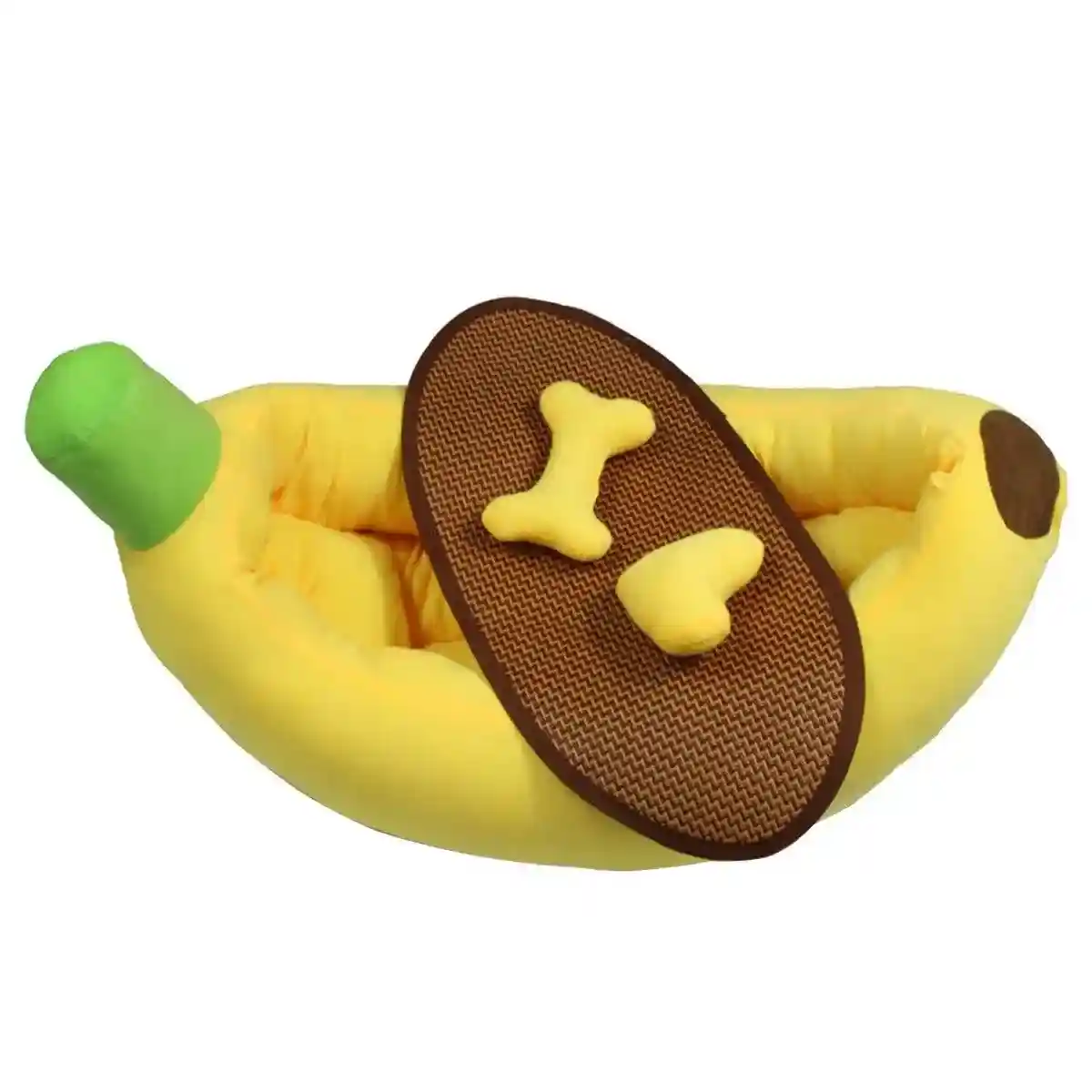 Cute Banana Shape Pet Bed Winter Warm Dog Cat Kennel - Image 17