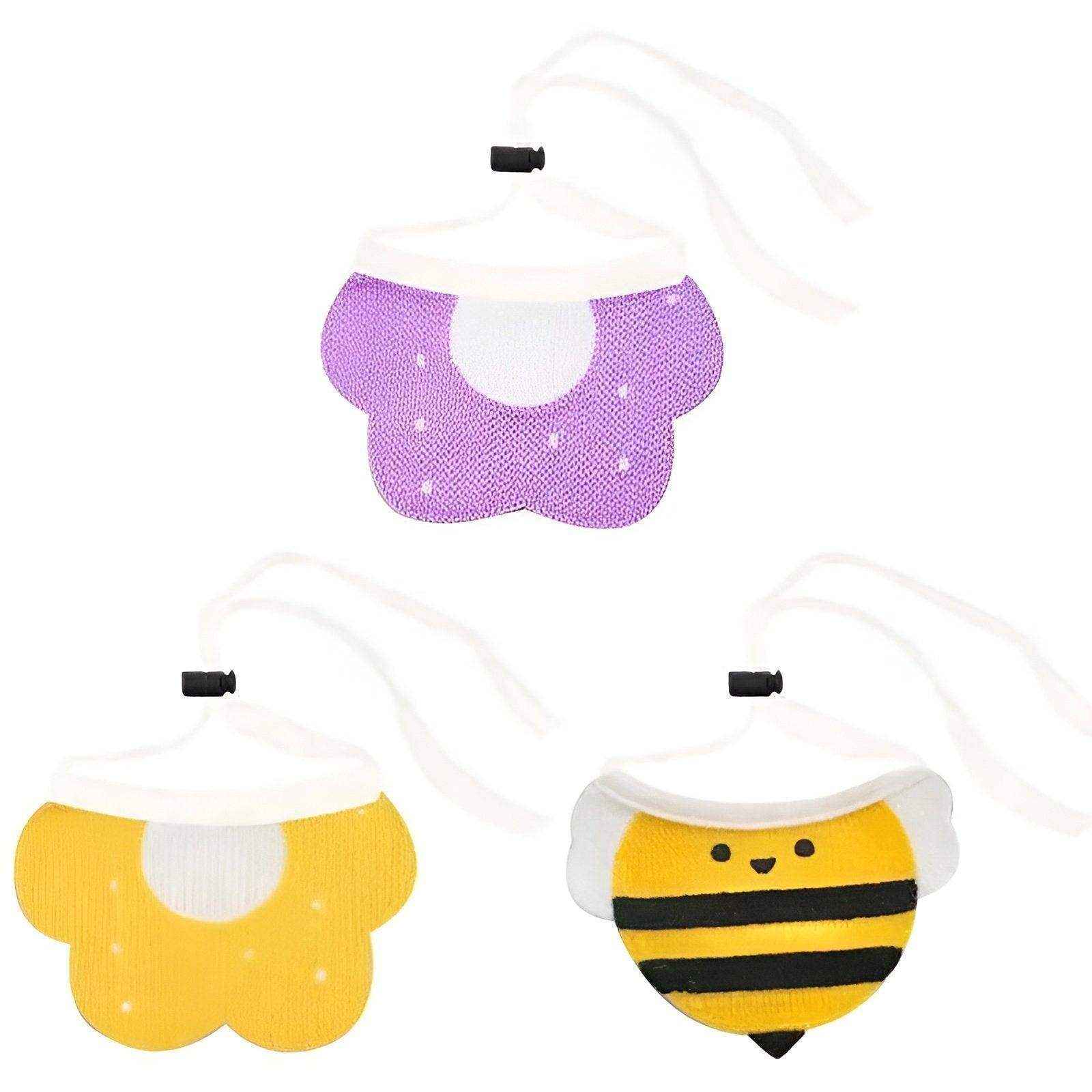 Adorable Dog Bibs with Flower & Bee Design for Stylish Pets - Image 11