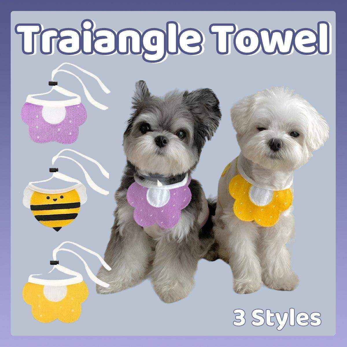 Adorable Dog Bibs with Flower & Bee Design for Stylish Pets - Image 15