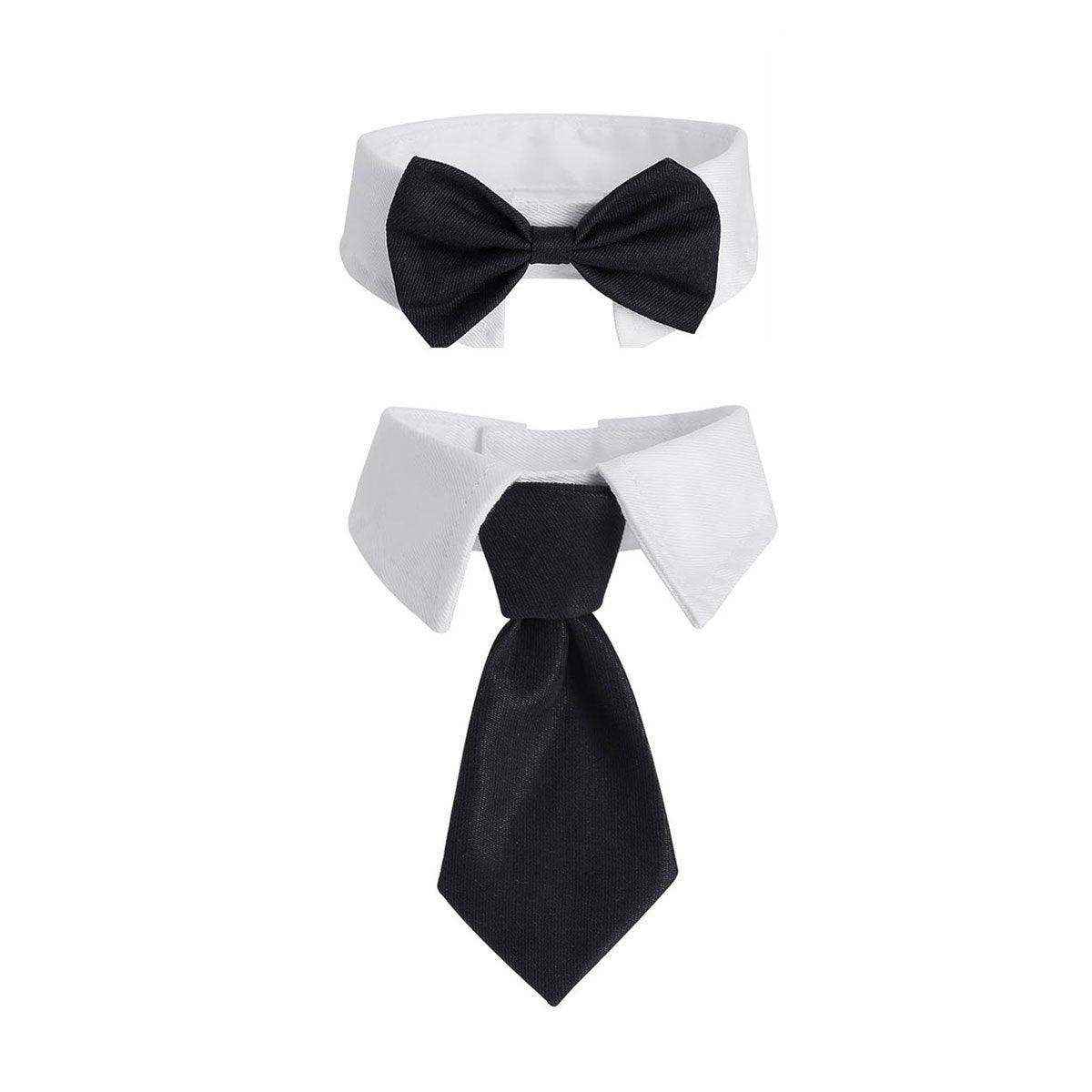 Designer Dog Collars & Designer Cat Collar Set Bow Tie and Necktie Design - Image 15