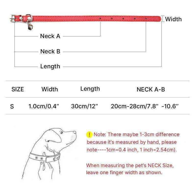 Stylish Designer Dog Collars Premium PU Leather & Adjustable Fit 9 Colours - Image 6