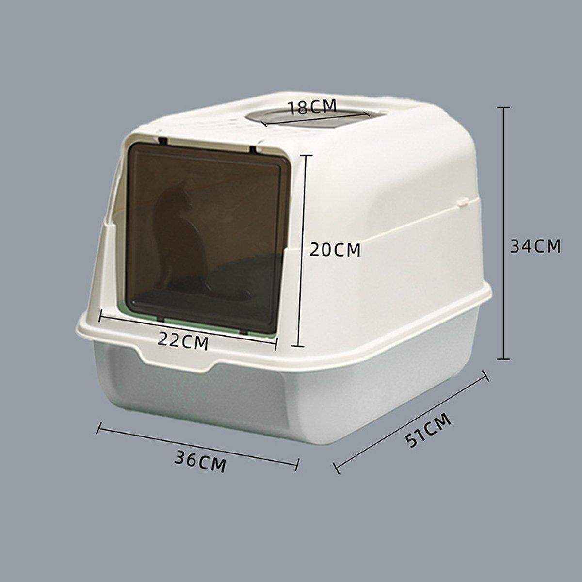 Large Detachable Enclosed Cat Litter Box - Image 6