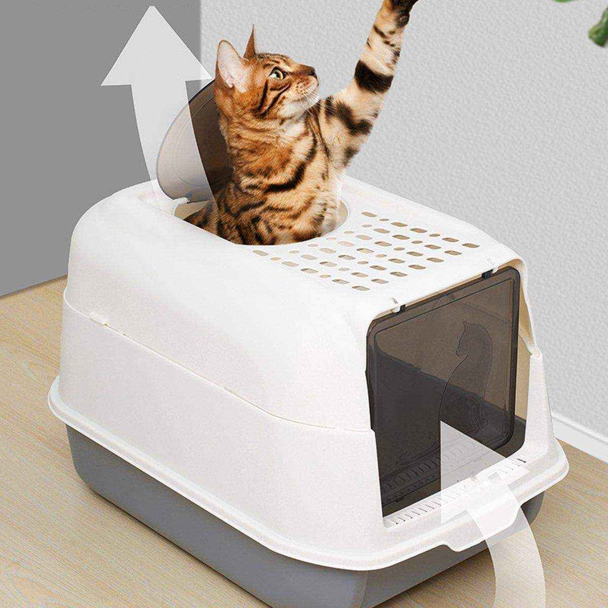 Large Detachable Enclosed Cat Litter Box - Image 7