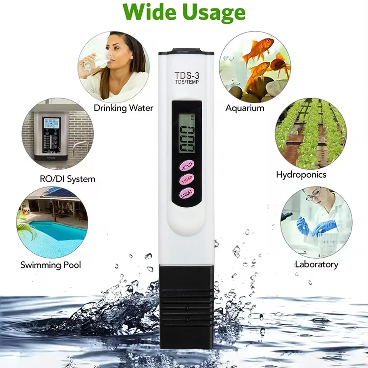 Fish Tank TDS Water Quality Testing Pen Water Quality Testing Pen - Image 8