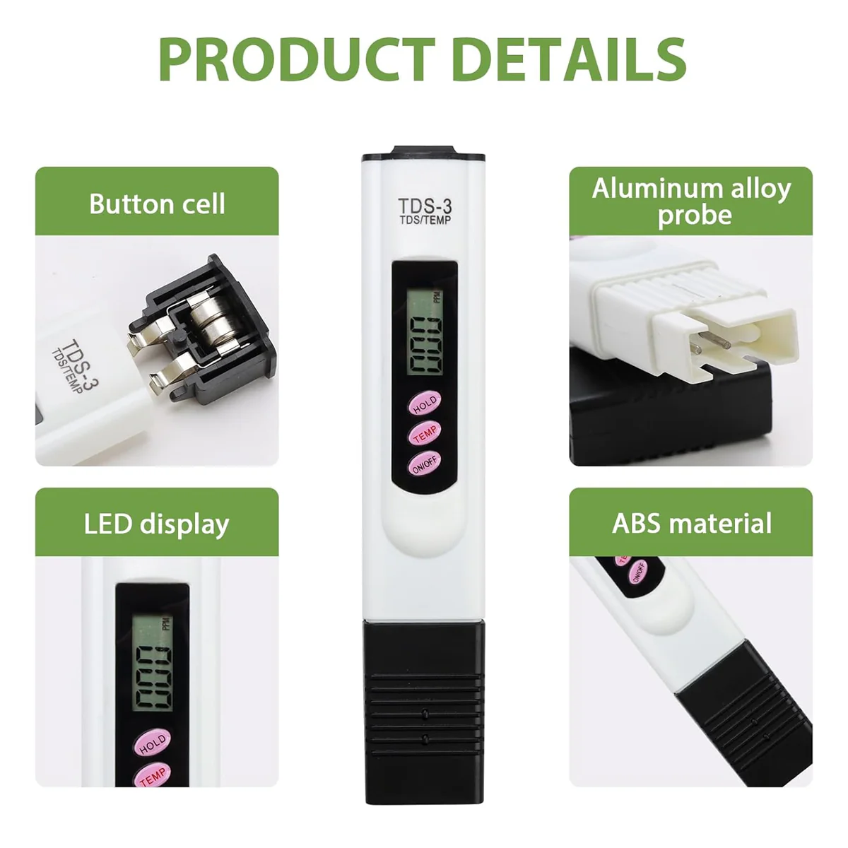 Fish Tank TDS Water Quality Testing Pen Water Quality Testing Pen - Image 9