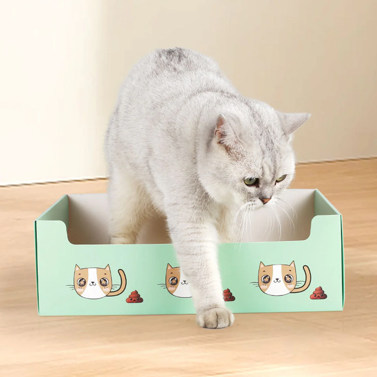 Disposable Cat Litter Box Foldable Waterproof Set - Image 6