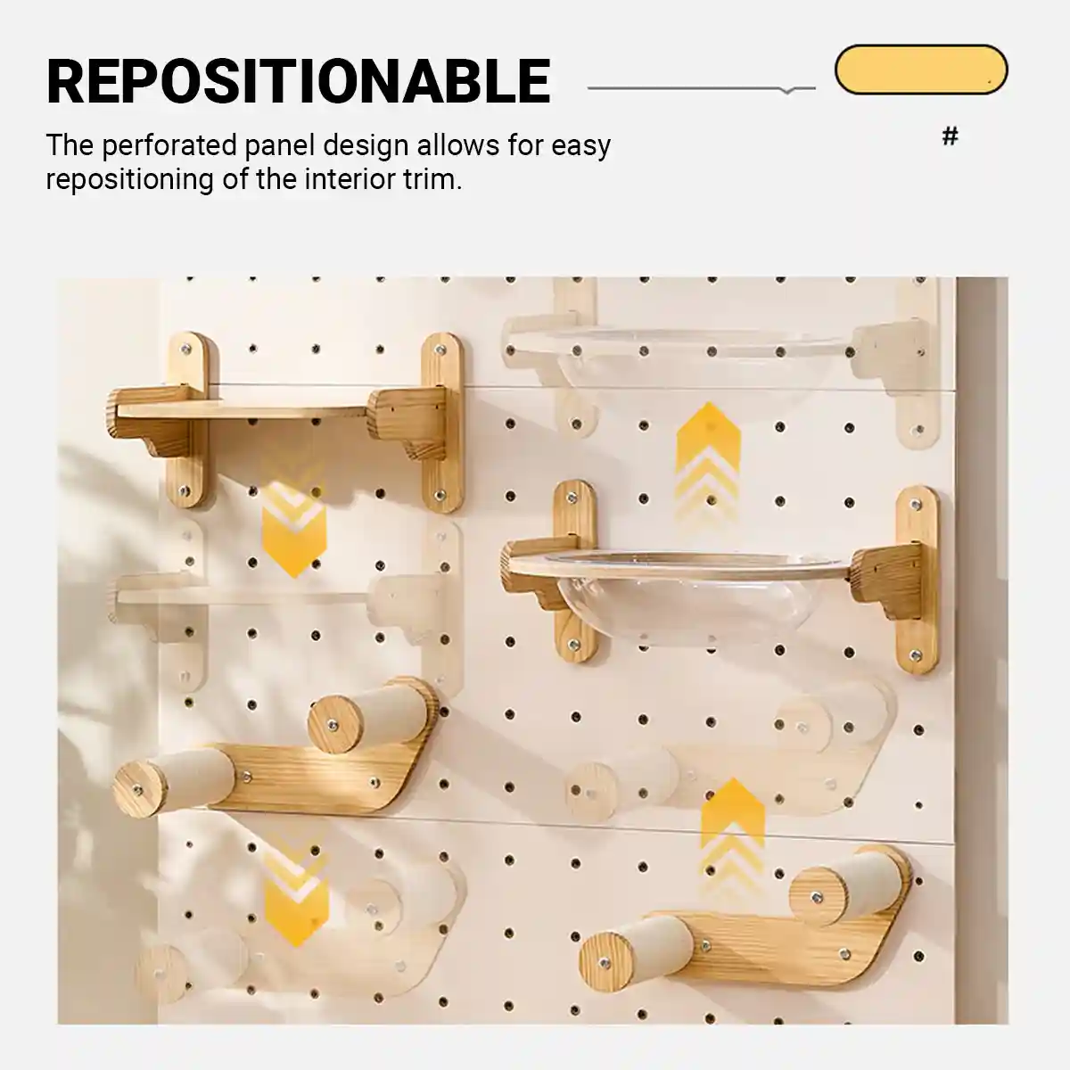 DIY Pegboard Cat Climbing Frame - Image 8