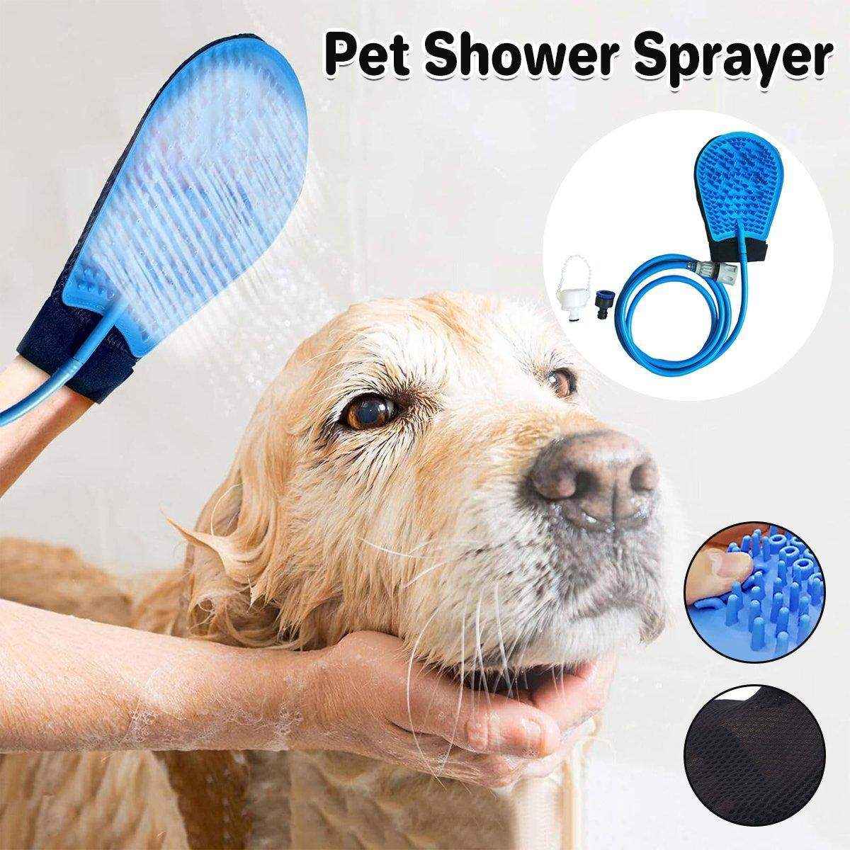 Efficient Dog Bath Brush Head Bath Magic for Stress-Free Pet Grooming - Image 2