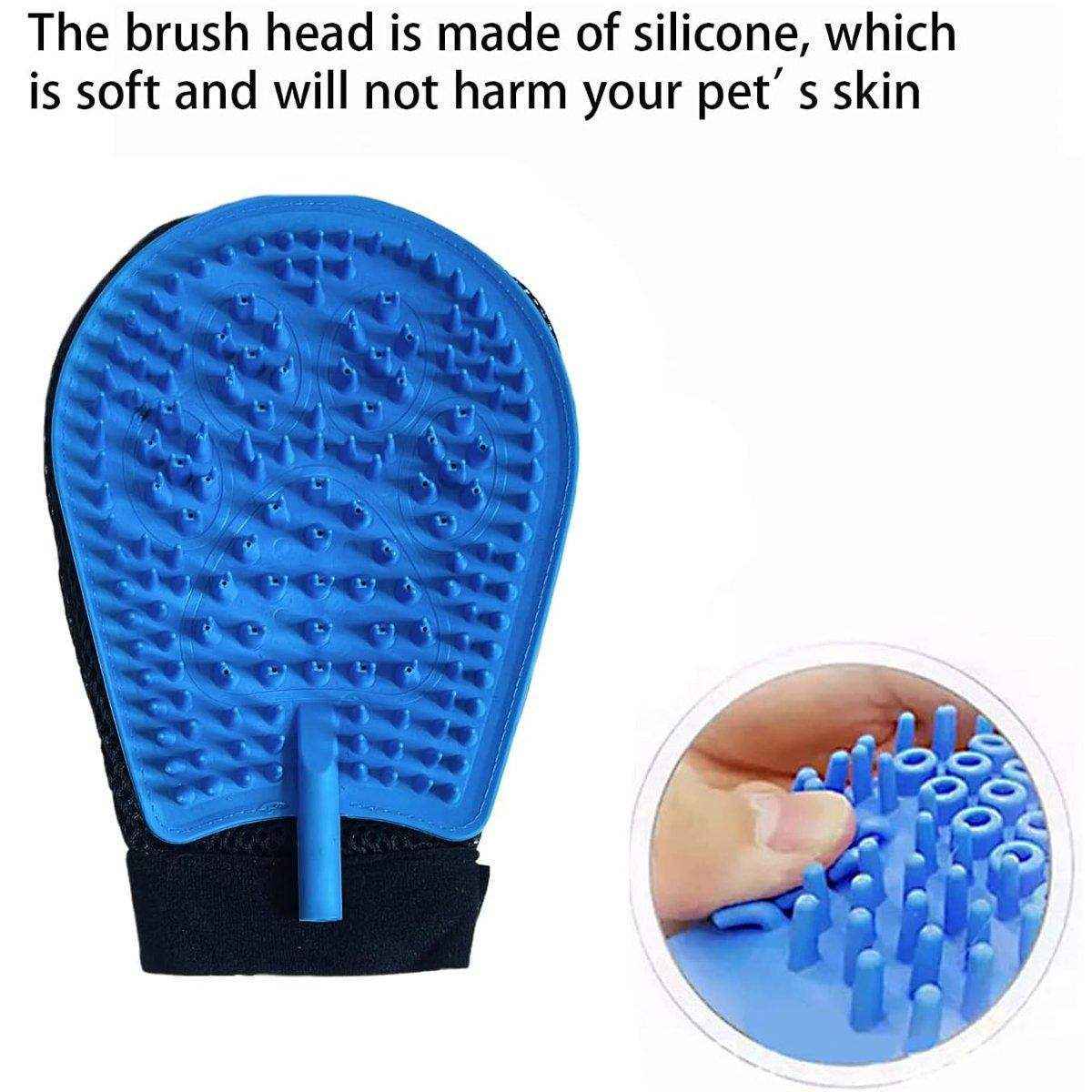 Efficient Dog Bath Brush Head Bath Magic for Stress-Free Pet Grooming - Image 3