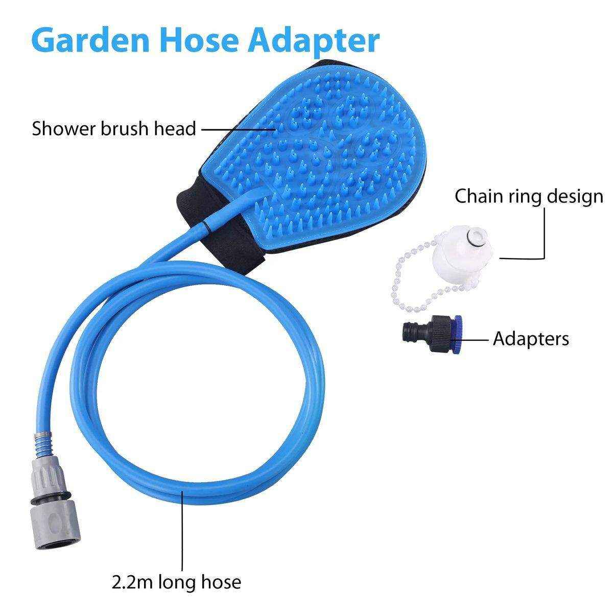 Efficient Dog Bath Brush Head Bath Magic for Stress-Free Pet Grooming - Image 4