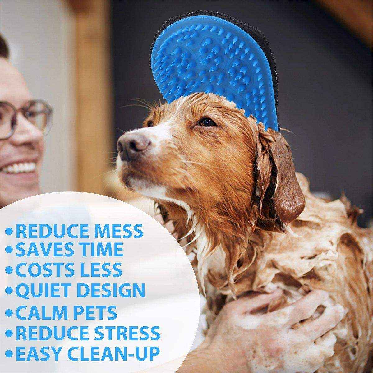Efficient Dog Bath Brush Head Bath Magic for Stress-Free Pet Grooming - Image 5