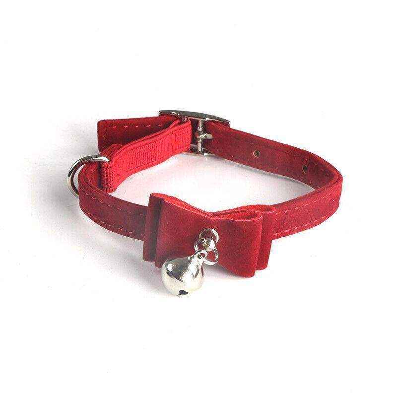 Adjustable Pet Bow Tie Designer Dog & Cat Collars 8 Colours - Image 19