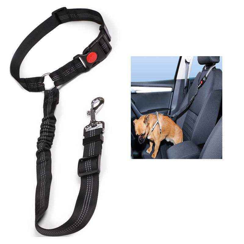 Pet Car Seat Belt Elastic 4 Colours - Image 12