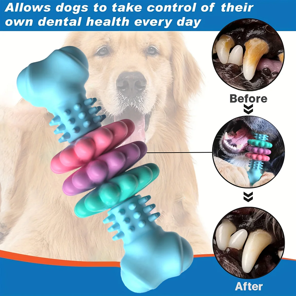 Dog Chew Toy For Teeth Cleaning - Image 6