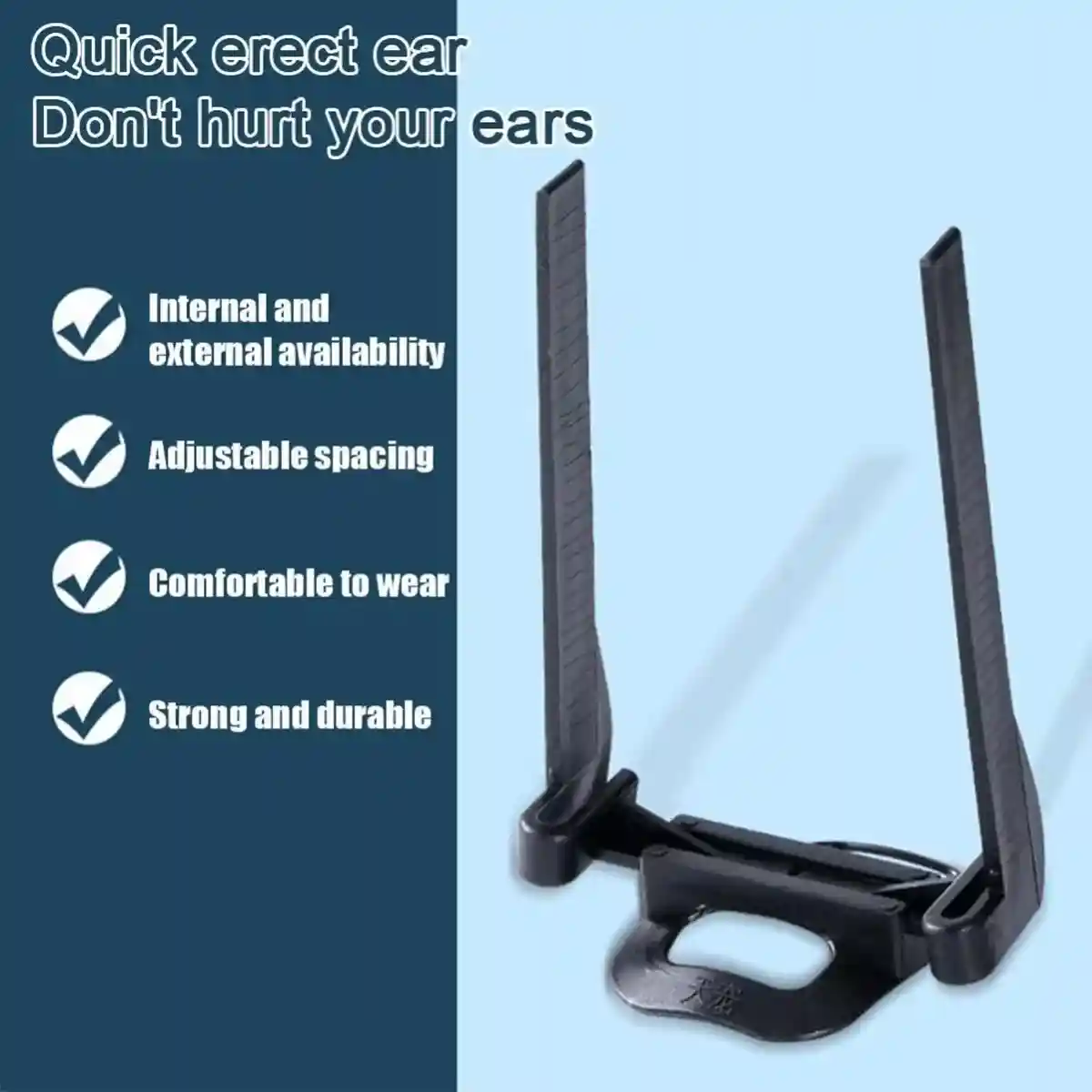 Dog Ear Support Stand Upright Ear Training Kit With Tape - Image 9