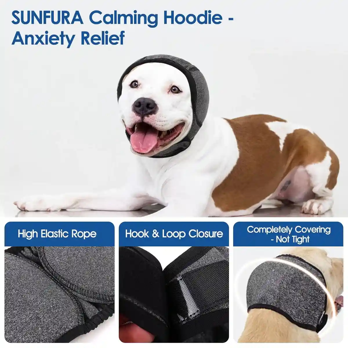 Dog Earmuffs Headgear Waterproof Noise-Reducing Comfort Hood - Image 10