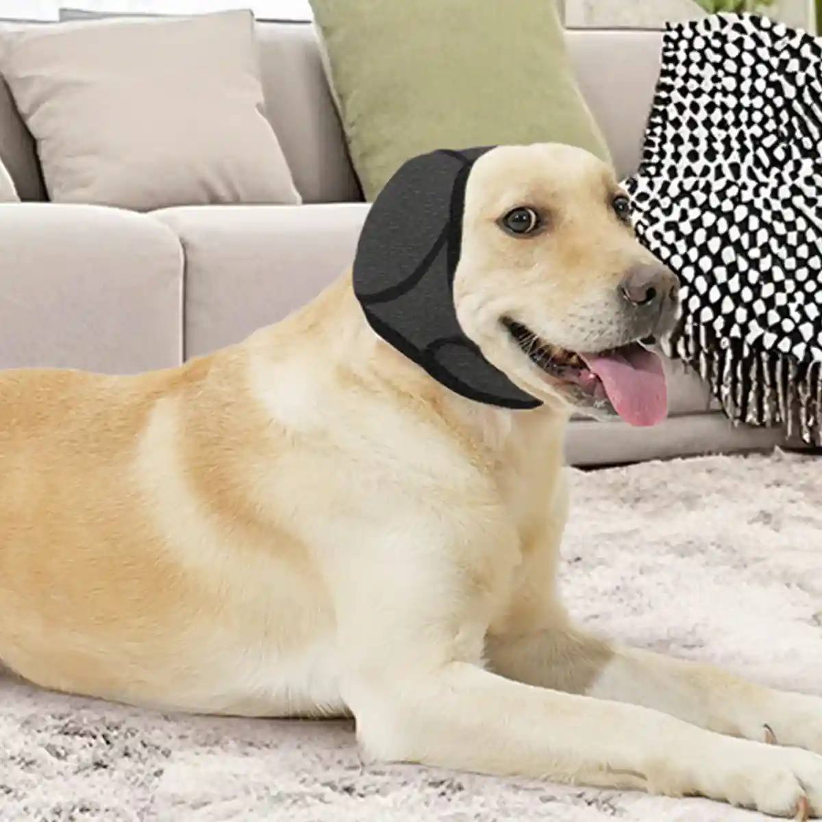 Dog Earmuffs Headgear Waterproof Noise-Reducing Comfort Hood - Image 9