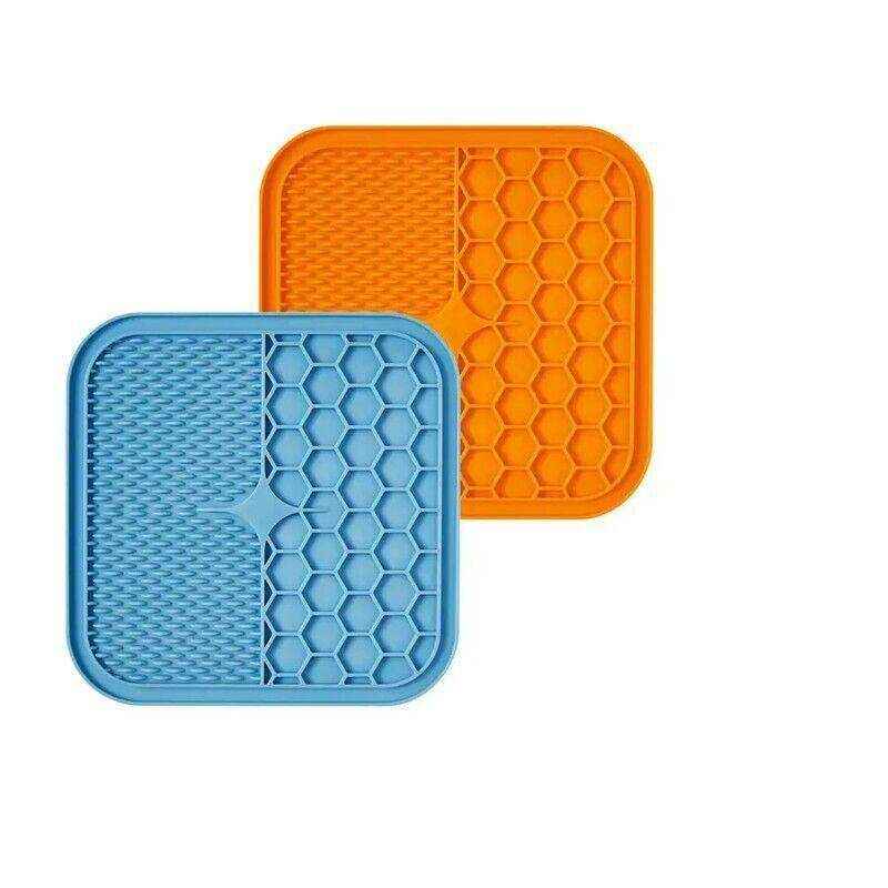 Silicone Pet Feeding Mat Slow Food Pads Dog Licking Pad Dispenser Plate - Image 12