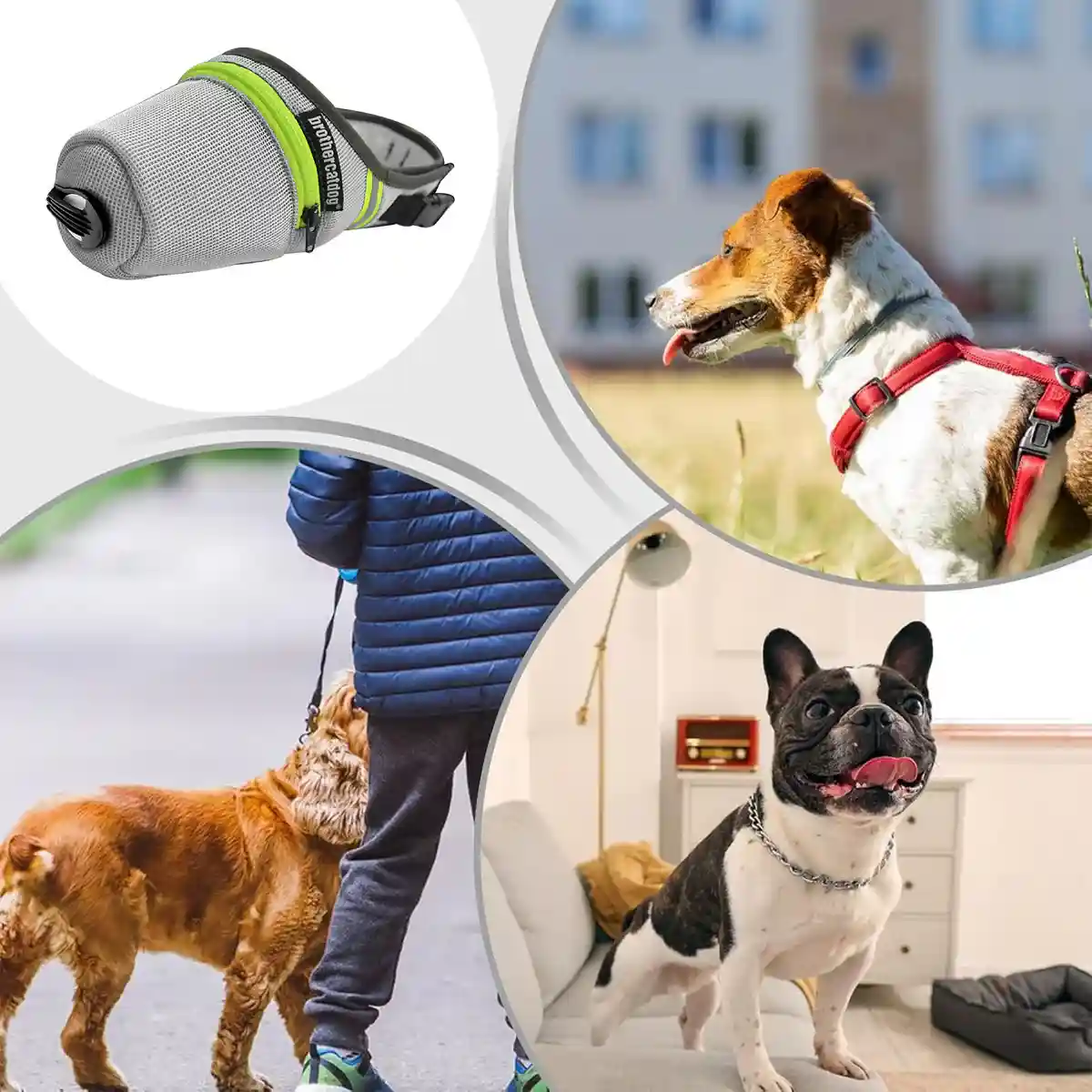 Dog Mask Breathable Adjustable Air Filter Muzzle for Pets - Image 11