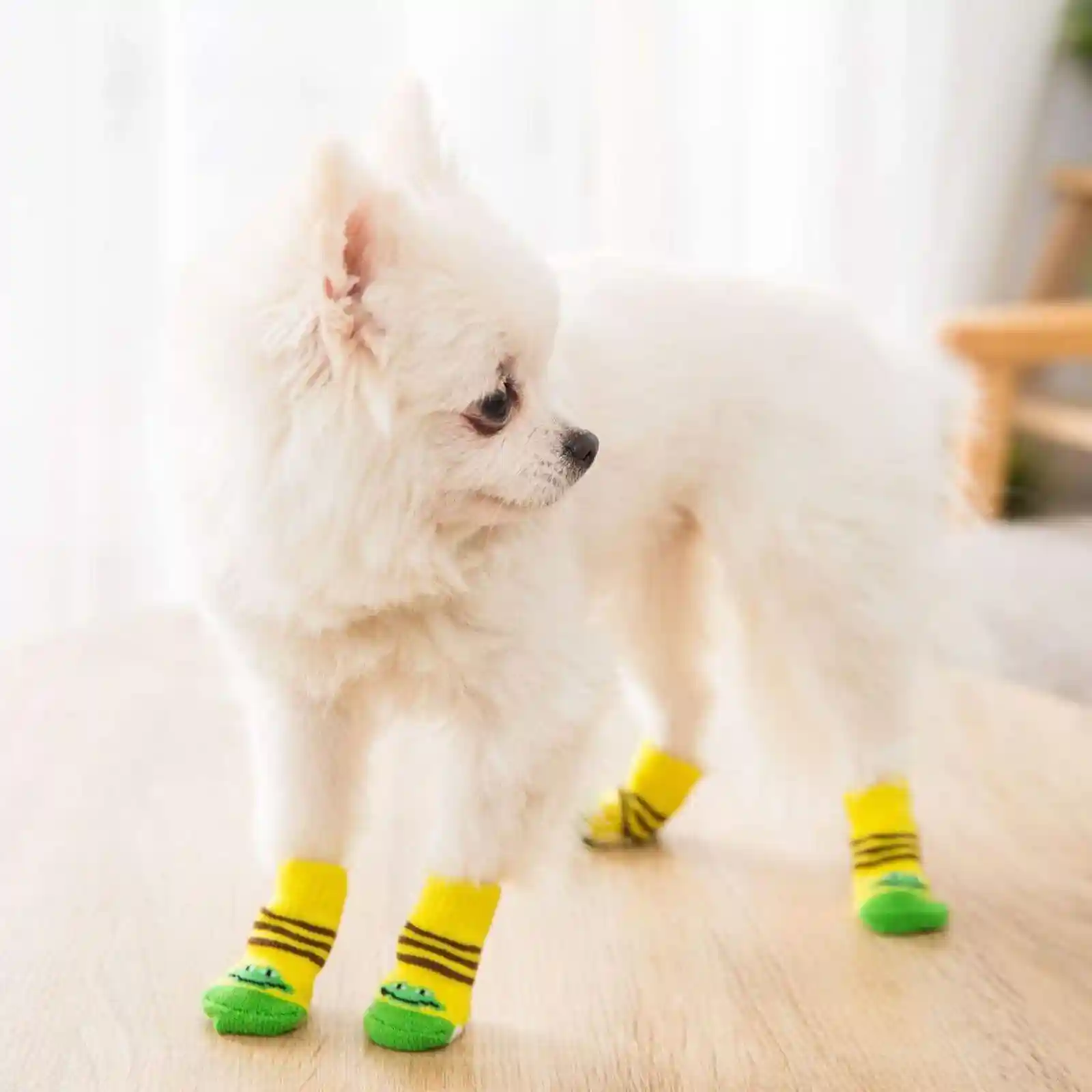 Dog Socks Non-Slip Grip Slip Anti-Skid S M L - Puppy Cat Pet Shoes Slippers - Image 16