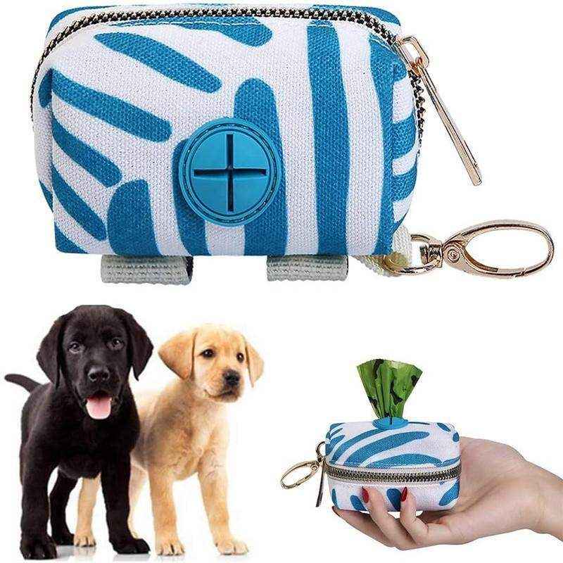 Dog Poop Bag Holder Pet Waste Bags Dispenser Green
