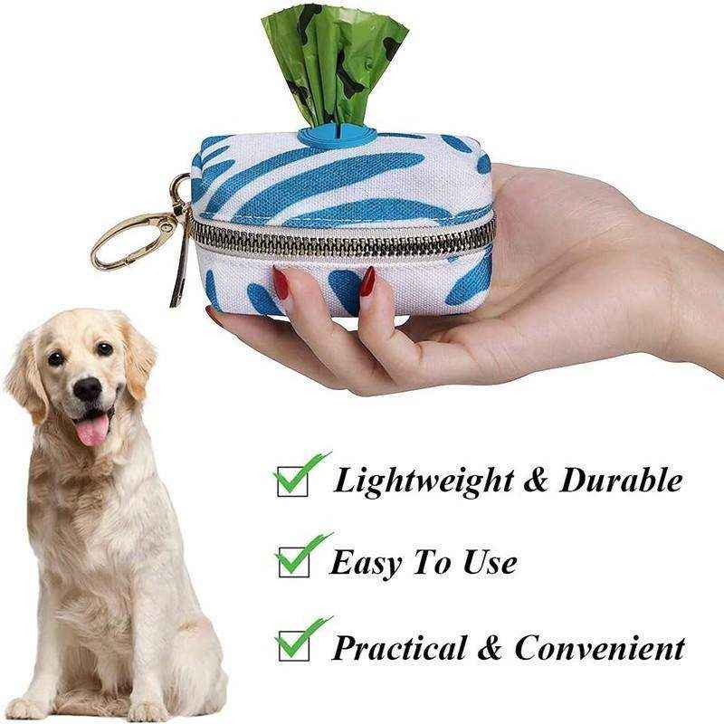 Dog Poop Bag Holder Pet Waste Bags Dispenser Green - Image 4