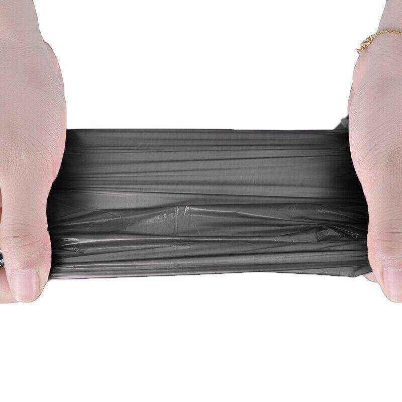 1000pcs Biodegradable Dog Poop Bags Black - Image 5