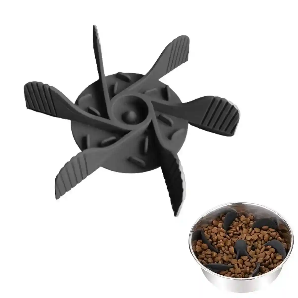Dog Slow Feeder Bowl Insert Pet Food Bowls Silicone for Large or Small Breed - Image 12