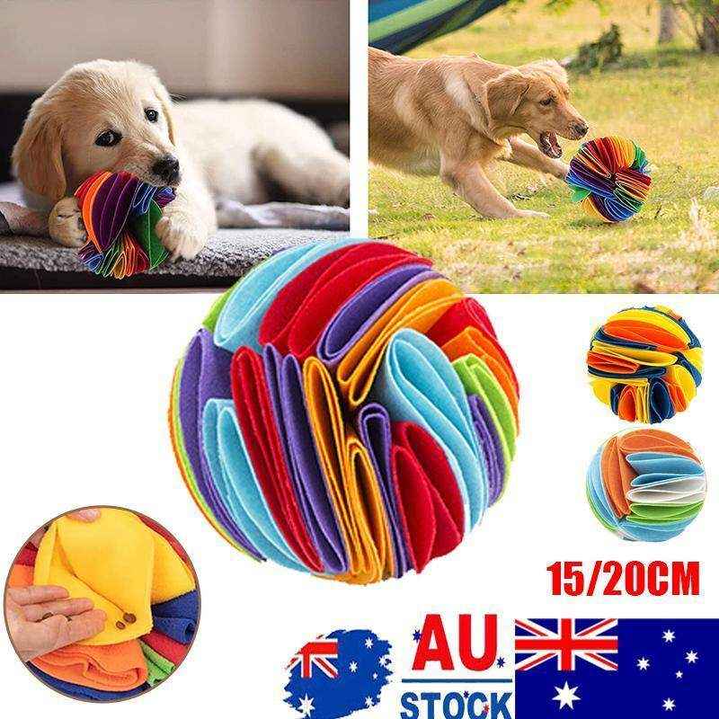 Snuffle ball Dog Puzzle Toys Increase IQ Slow Dispensing Feeder Pet Cat Trainiod - Image 12
