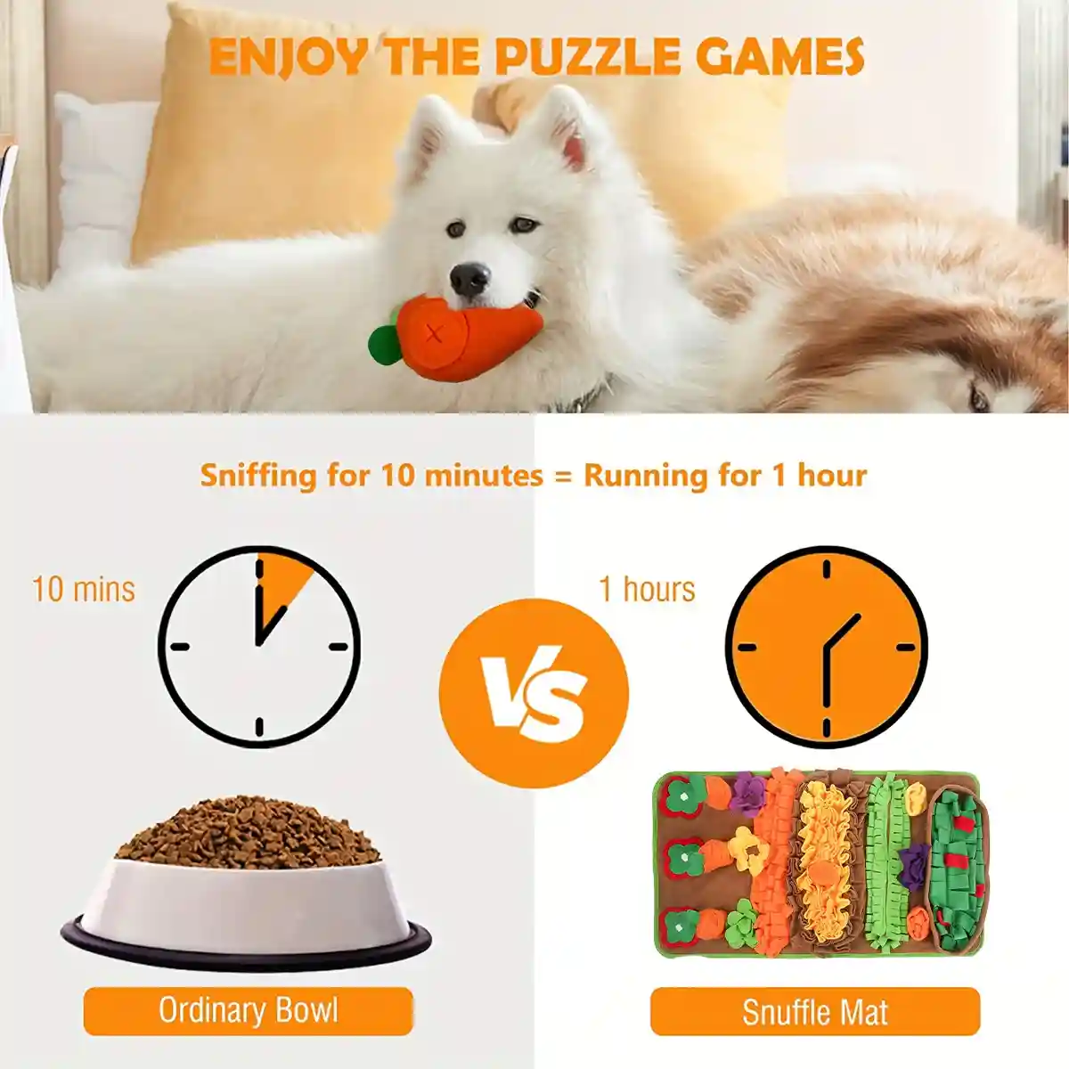 Dog Snuffle Mat Interactive Feeding & Training Pad For Dogs And Cats - Image 7