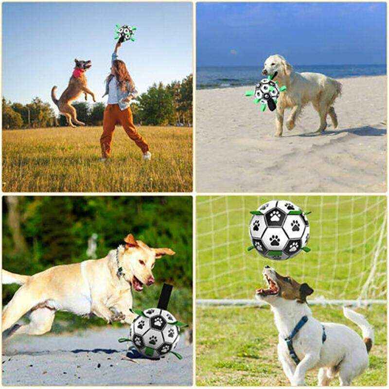 Interactive Dog Soccer Ball 15cm - Image 12