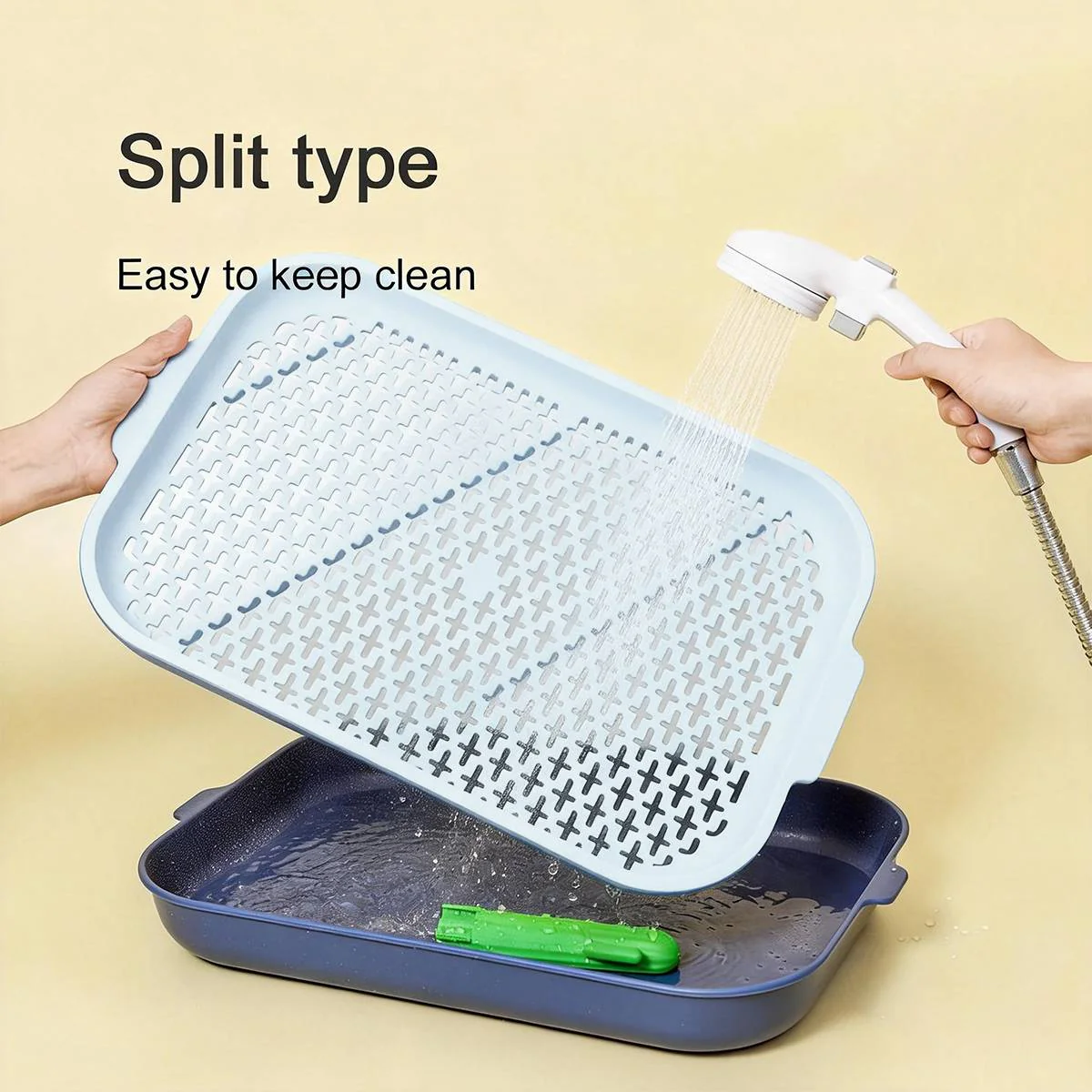Dog Training Toilet Tray With Mesh And Post - Image 9