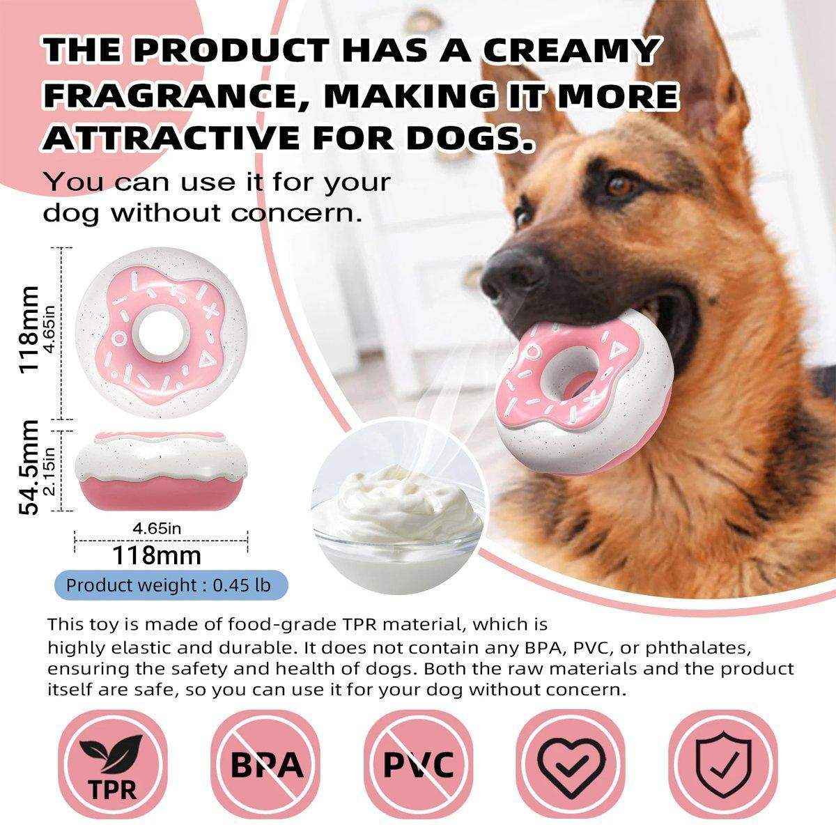 Pet Teeth Cleaning Sound Donut Dog Toys - Image 5