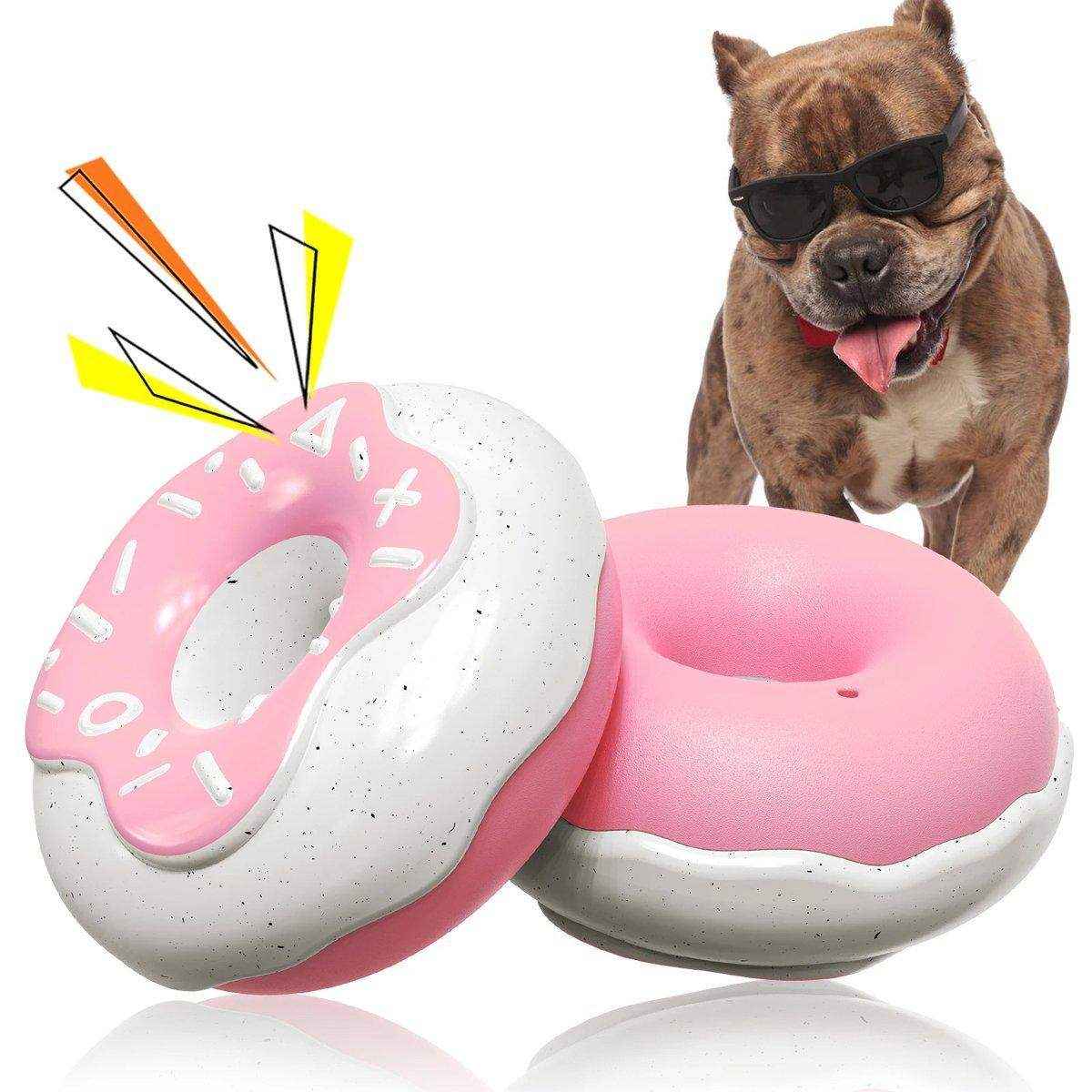 Pet Teeth Cleaning Sound Donut Dog Toys - Image 7