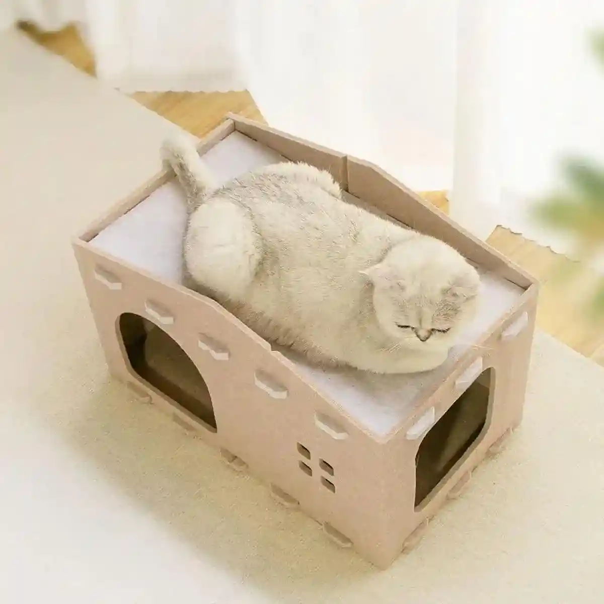 Multi-Level Cat Bed Retreat Enhance Your Cat’s Comfort - Image 8
