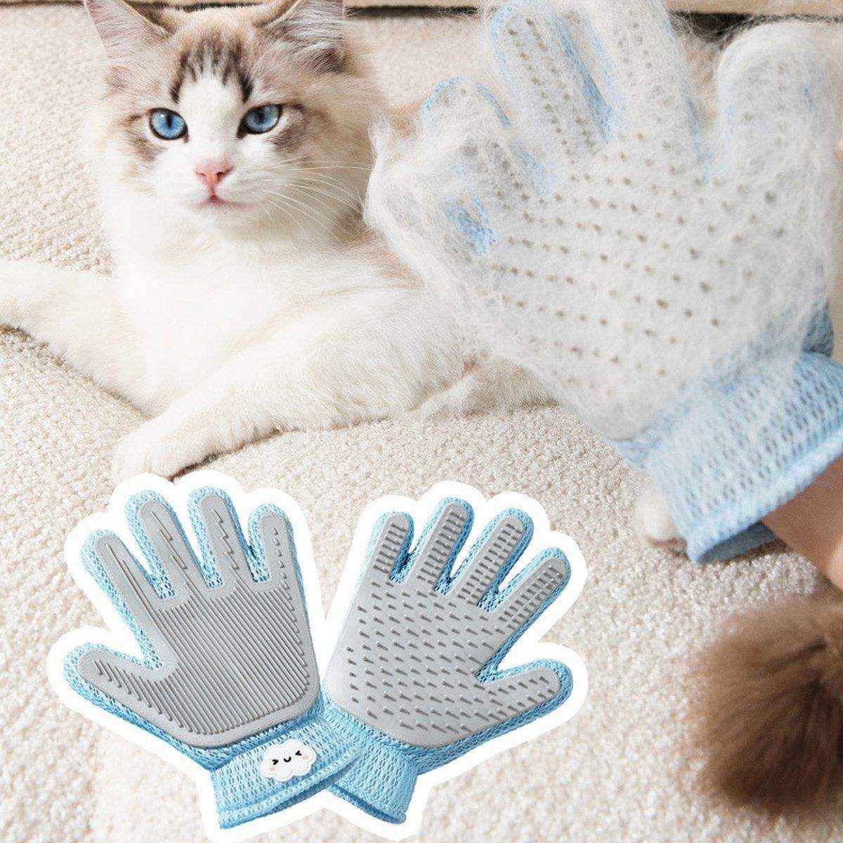 Cats Gloves Cats Floating Hair Pet Hair Removal Brush - Image 4