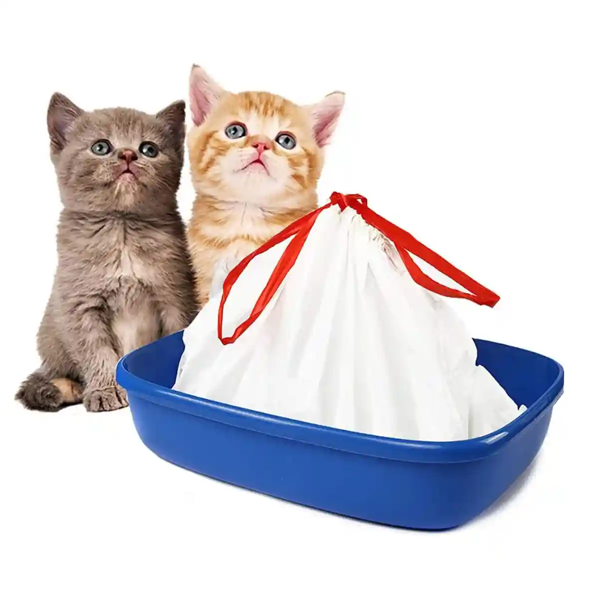 Drawstring Disposable Cat Litter Bag 10PCS (S/L) - Image 11