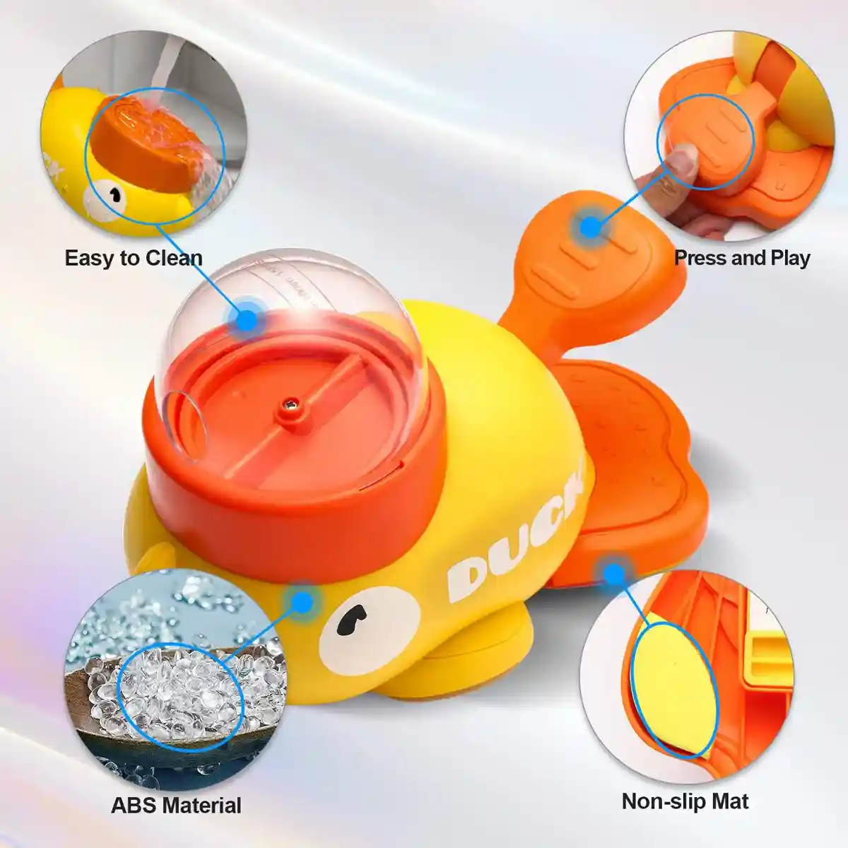 Duck Slow Feeder Toy for Dogs Interactive Puzzle Treat Dispenser - Image 4